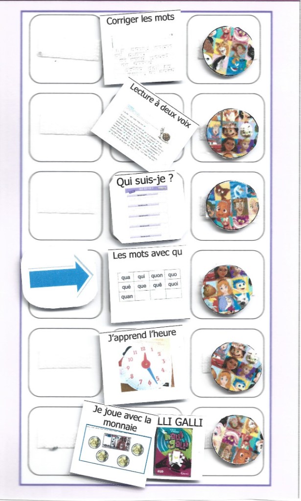 Apprentissage de la lecture et de l'heure pour autiste